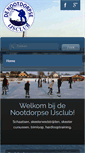 Mobile Screenshot of nootdorpseijsclub.nl